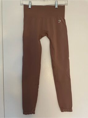 Brown Gymshark leggings